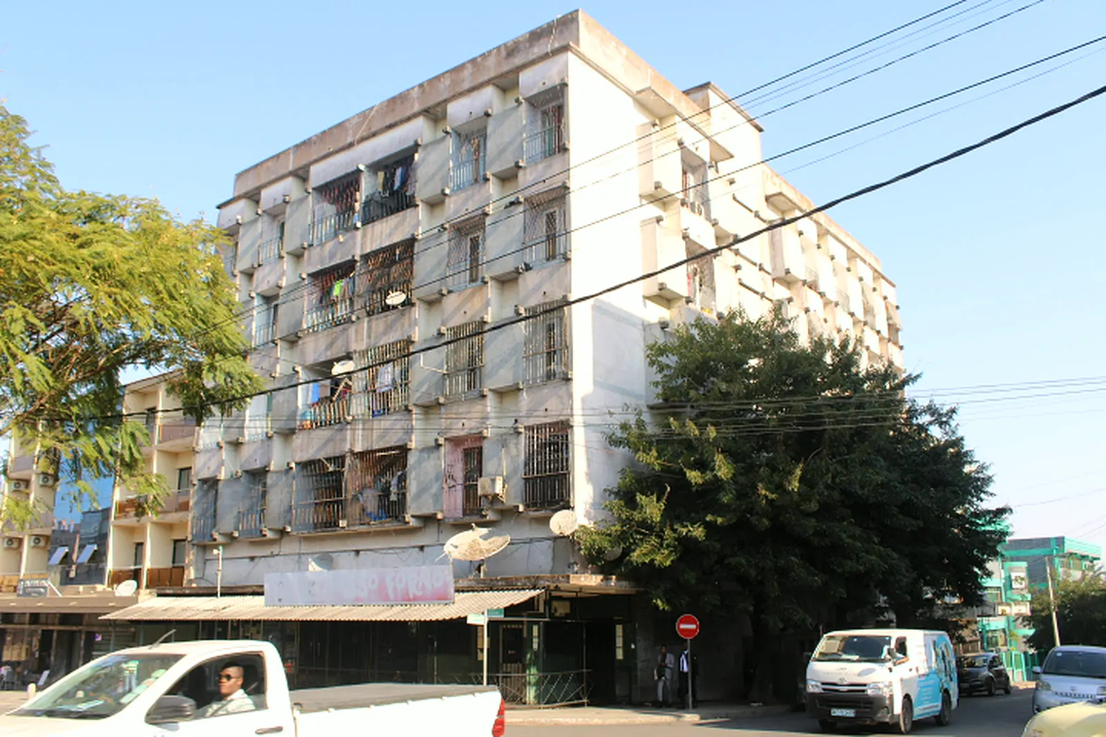 Entrega de chaves num edifício residencial em Maputo